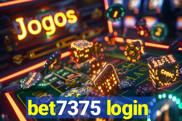 bet7375 login